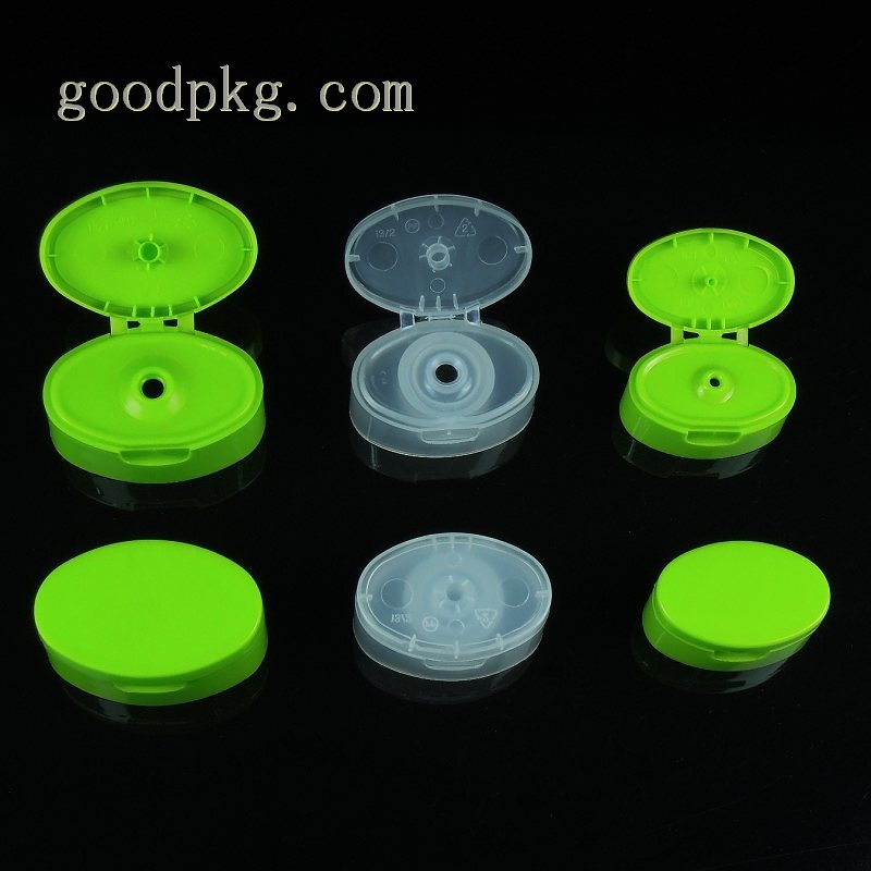 plastic flip top cap for plastic bottle