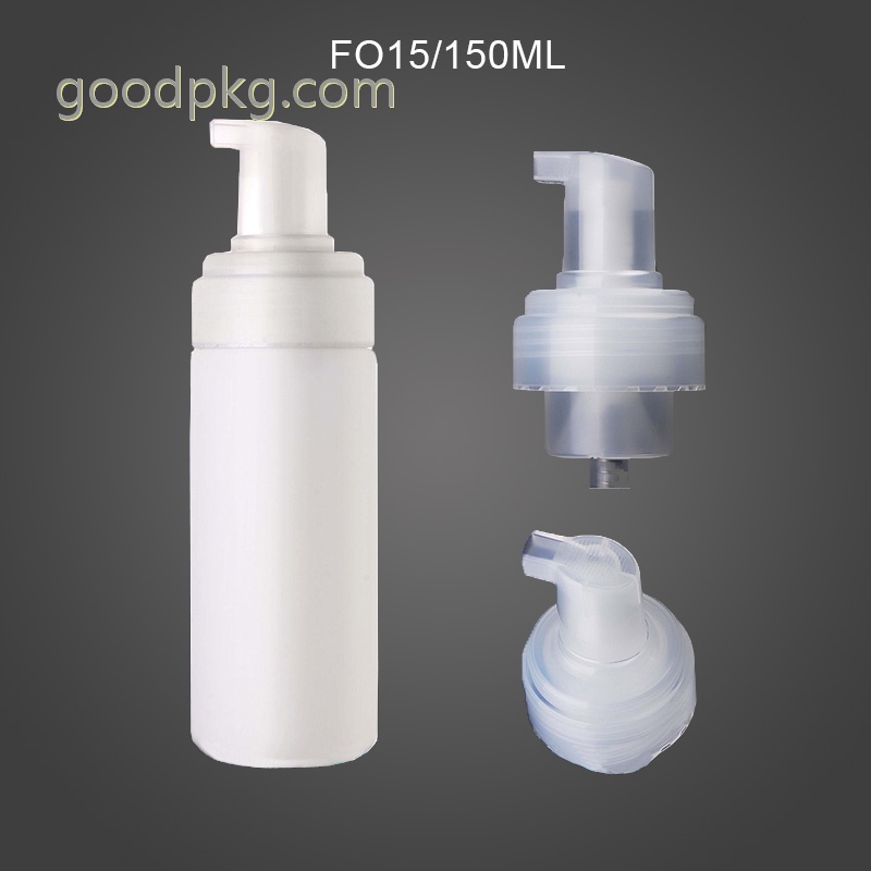 foamer pump with 150ml bottle 5OZ straight bottle